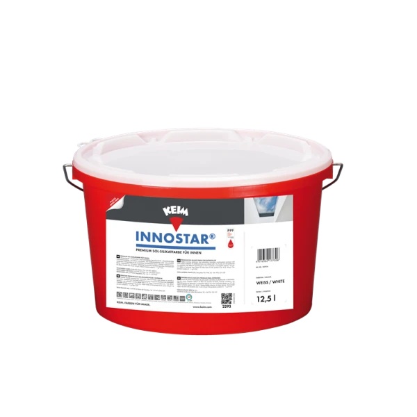 Keim Silikat Innenfarbe Innostar 9870 PQ, Altweiß, 12,5 l