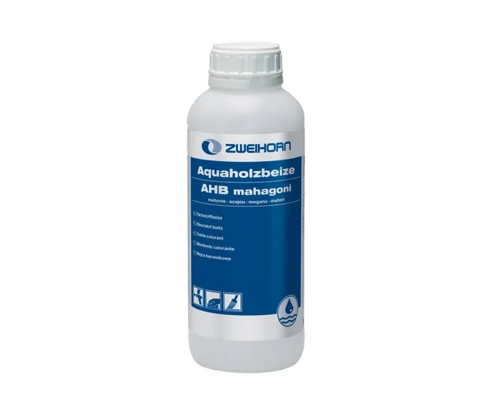 Zweihorn Aquaholzbeize AHB, Mahagoni,  1 l