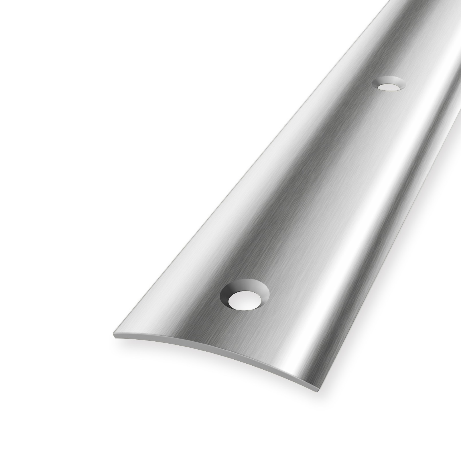 Küberit Wölbschiene 451, Edelstahl Matt Gebürstet, 30 mm x 270 cm