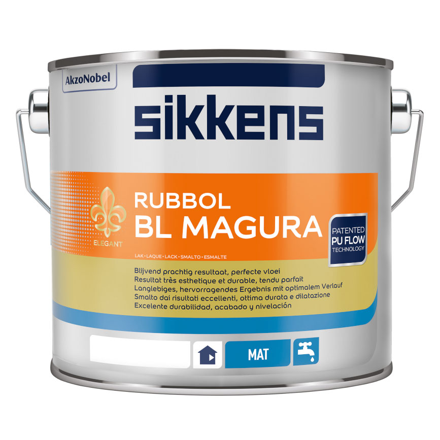 Sikkens Mattlack Rubbol BL Magura, Weiss, 2,5 ml