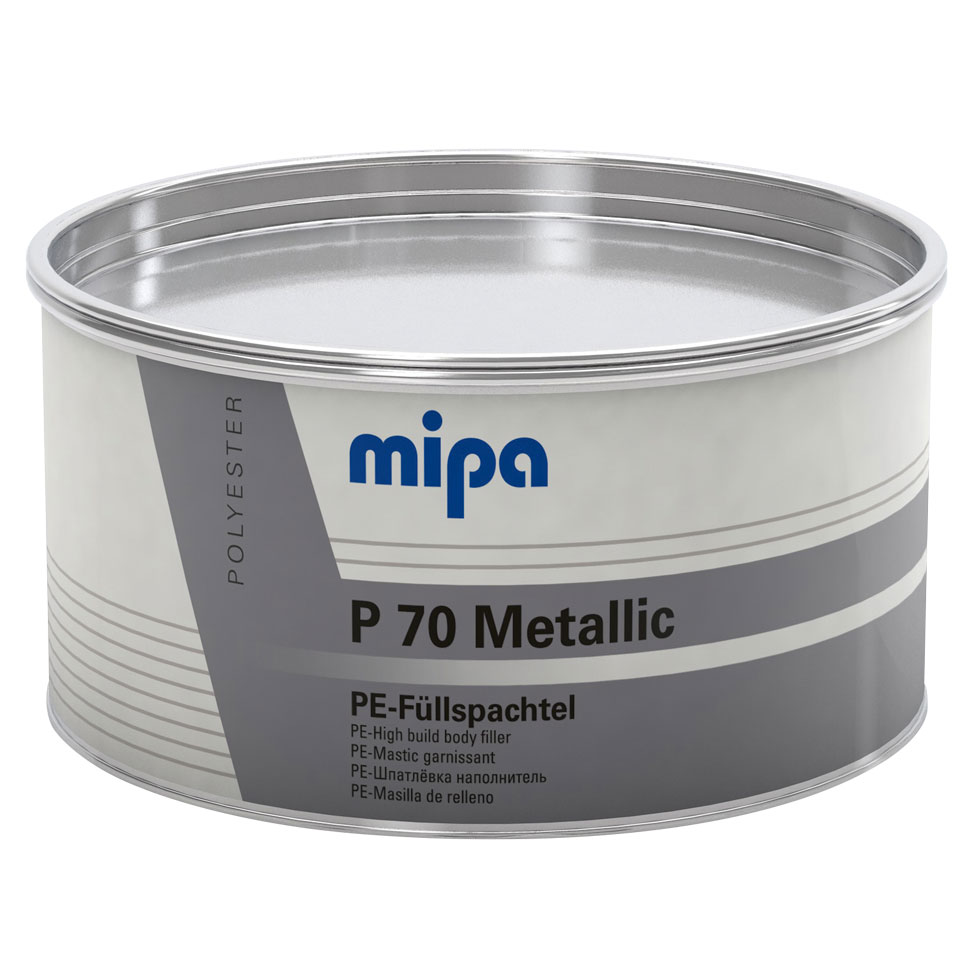 Mipa PE-Auto-Füllspachtel P 70 inkl. Härter Metallic, 2 kg