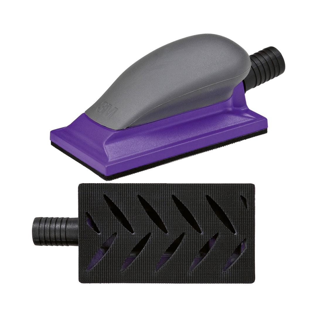 3M Hookit Purple Premium Handblock, 70 x 396 mm