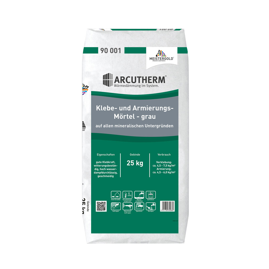 Arcutherm® Klebe- und ArmierungsMörtel, Grau