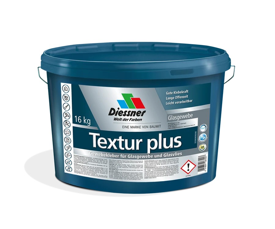 Diessner Gewebekleber Textur plus, 16 kg