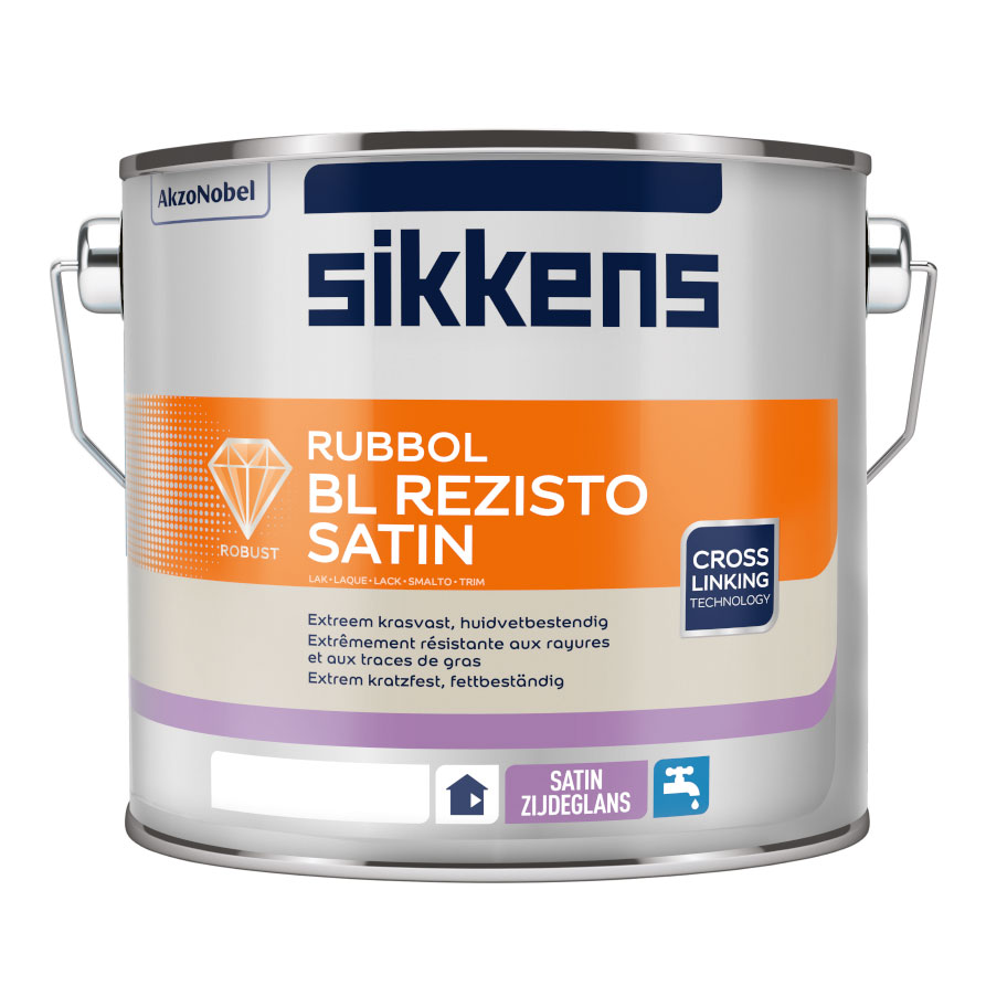 Sikkens Seidenglanzlack Rubbol Bl Rezisto Satin, Basis N00, 930 ml