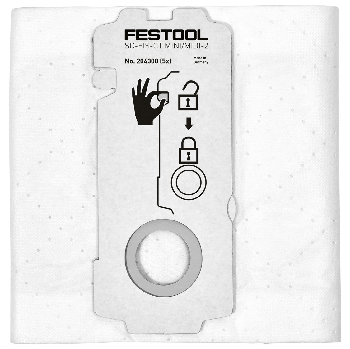 Festool SELFCLEAN Filtersack SC-FIS-CT MINI/MIDI-2