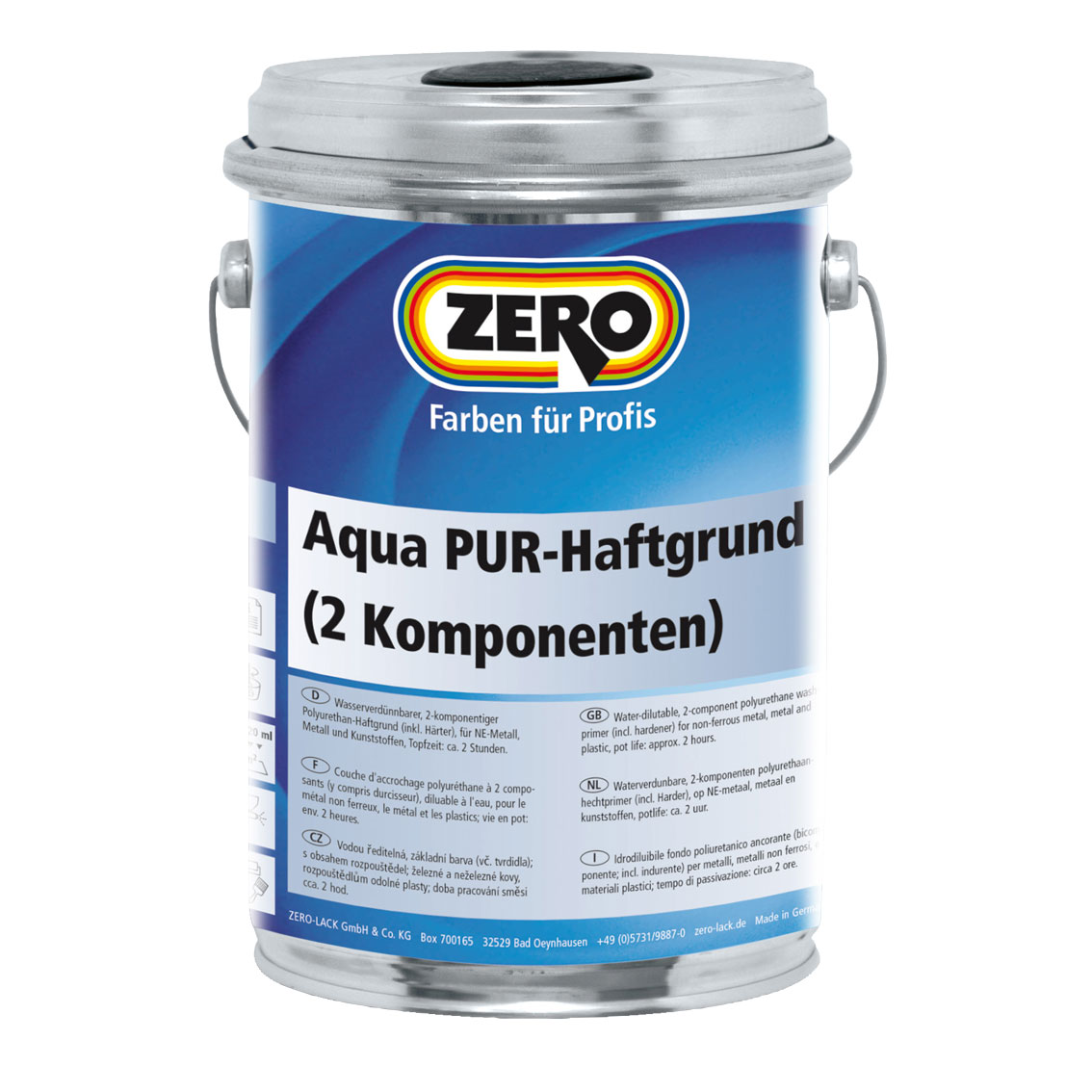 Zero Aqua PUR-Haftgrund, Weiß