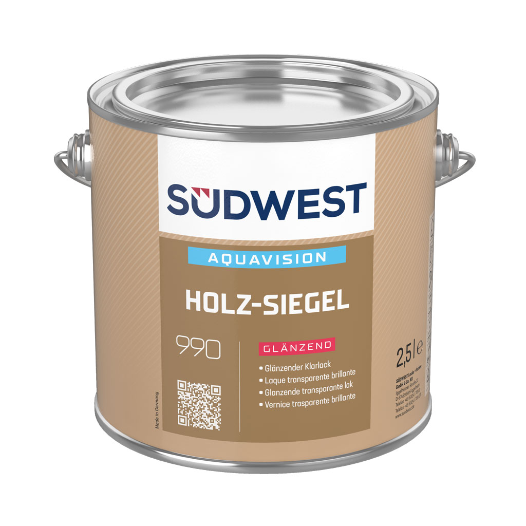 Südwest AquaVision Holz-Siegel, glänzend, 2,5 l