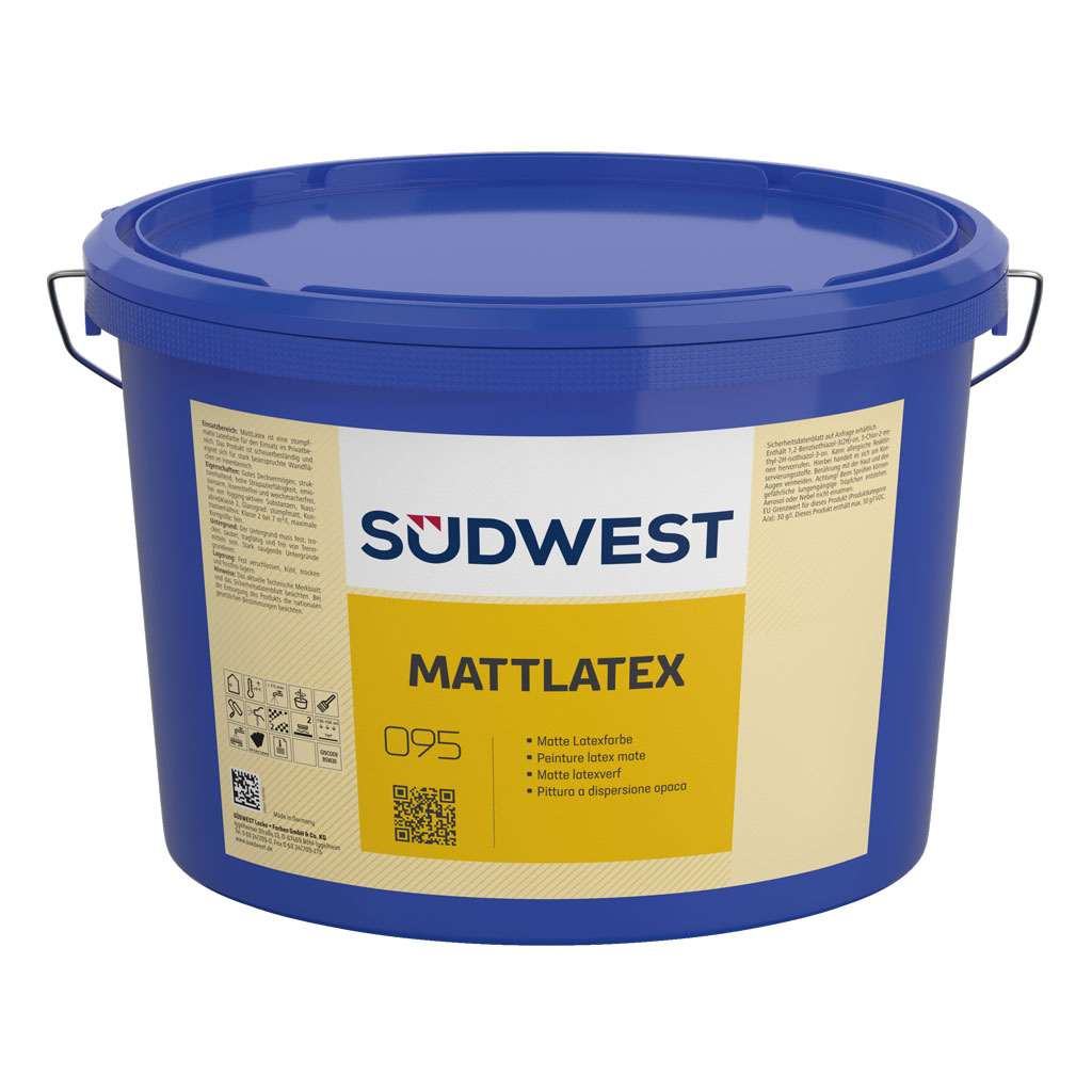 Südwest MattLatex, Weiß, 12,5 l