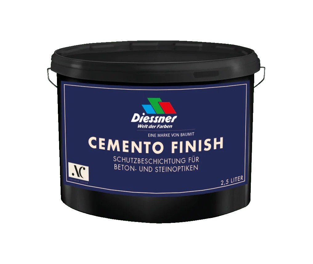 Diessner Artistic Color Lasur Cemento Finish, Getönt, 2,5 l