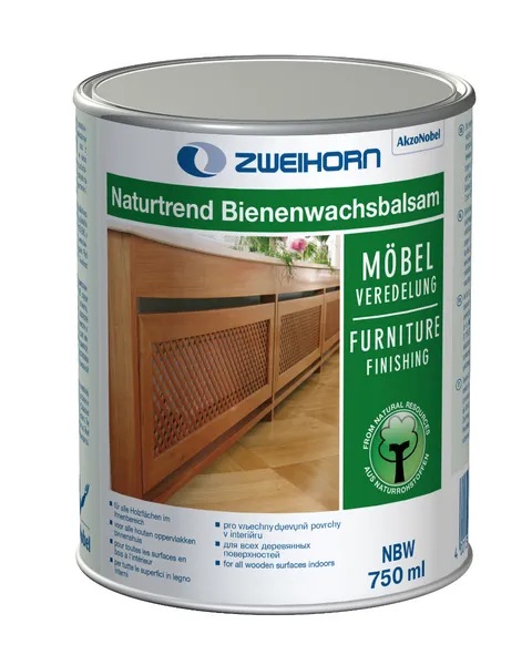 Zweihorn Bienenwachsbalsam NBW Naturtrend, 750 ml