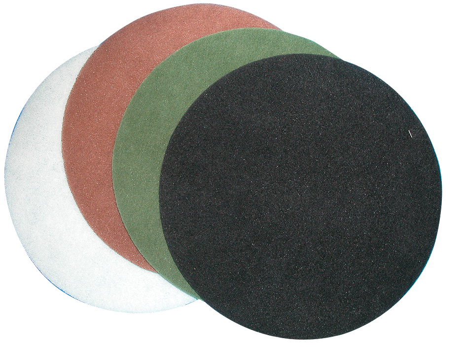 Witte Schleifpad Normalpad Vileda, Weiß, Ø 410 mm