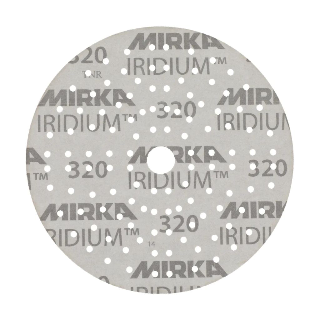 Mirka Schleifscheibe IRIDIUM Grip, Multihole, 60, Ø 150 mm