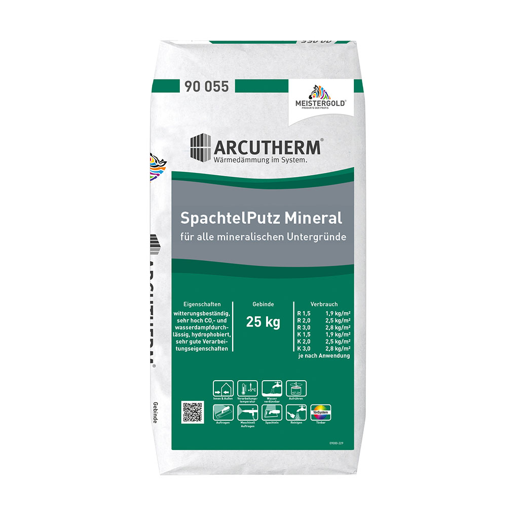 Arcutherm® Spachtelputz Mineral, 25 kg