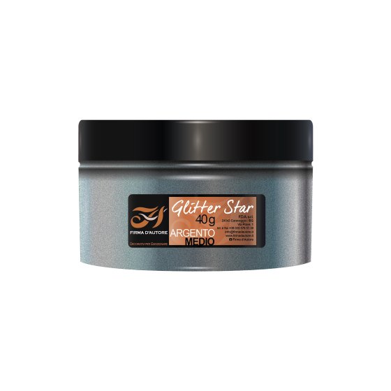 Firma D'autore Glitter, Rame Fine, 40 g