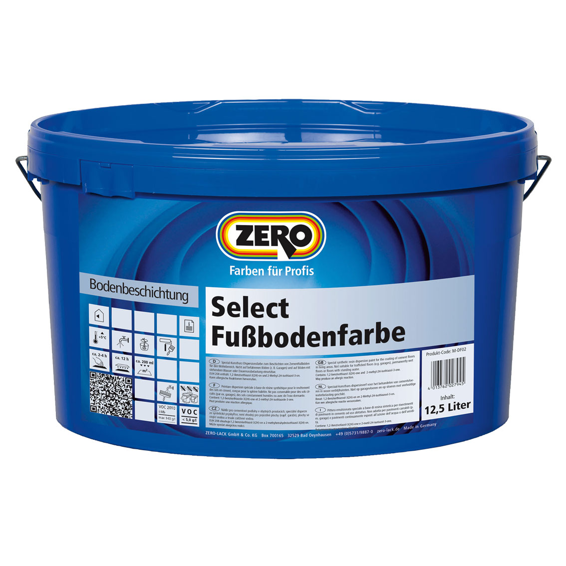 ZERO-LACK Select Fußbodenfarbe 255