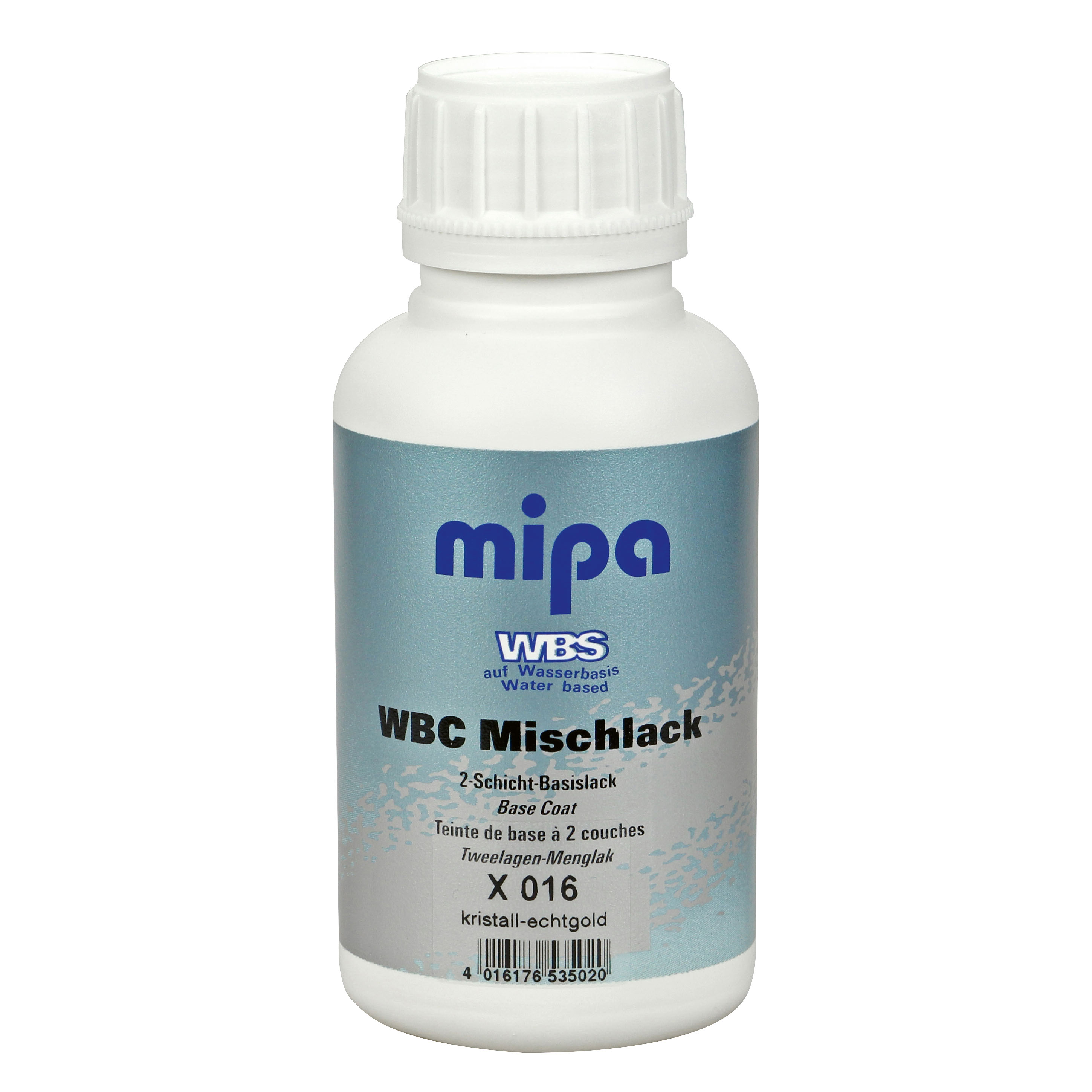 Mipa WBC Xirallic Mischlack X016, Kristall-echtgold, 0,5 l