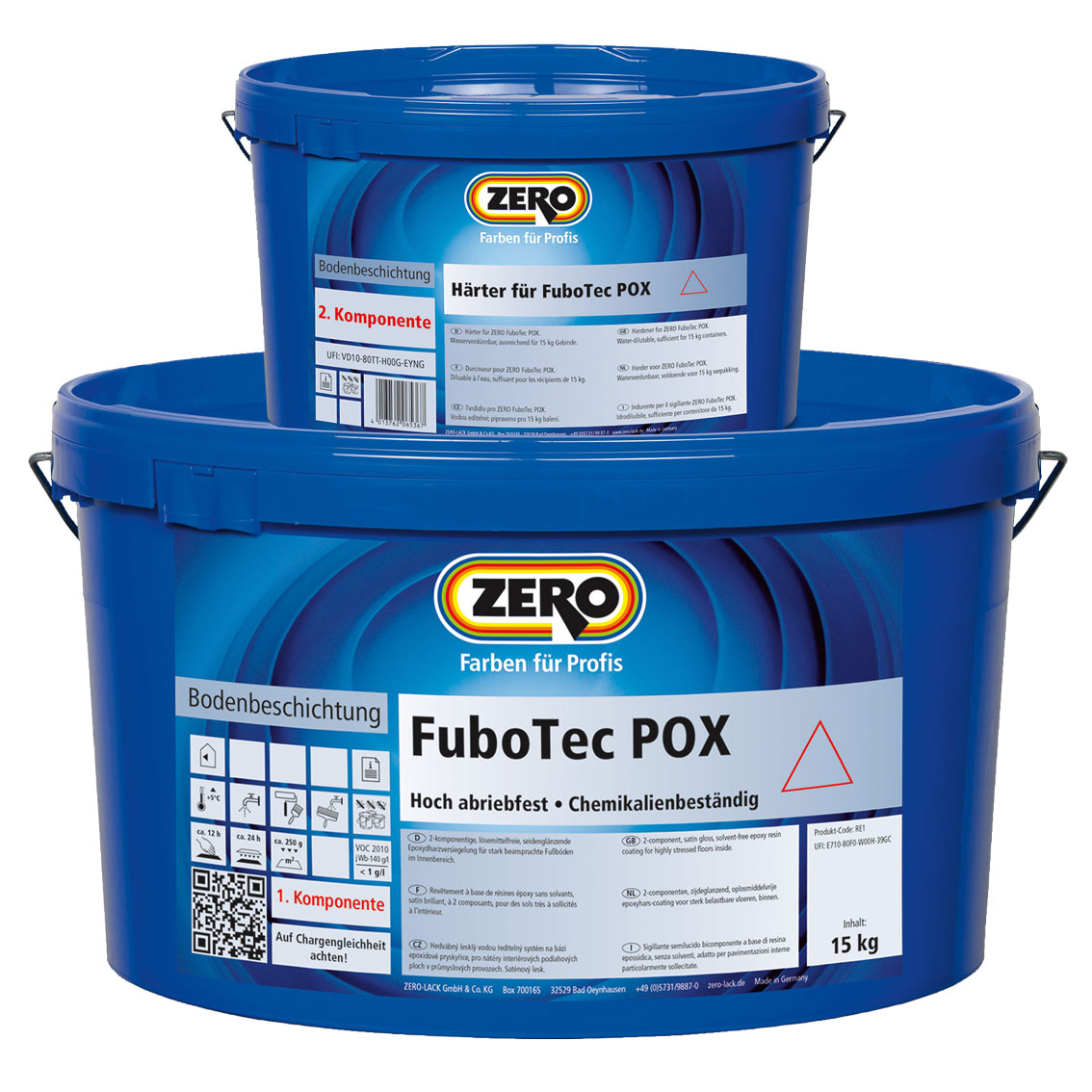 ZERO-LACK FuboTec POX (inkl. Härter) Farbton 230