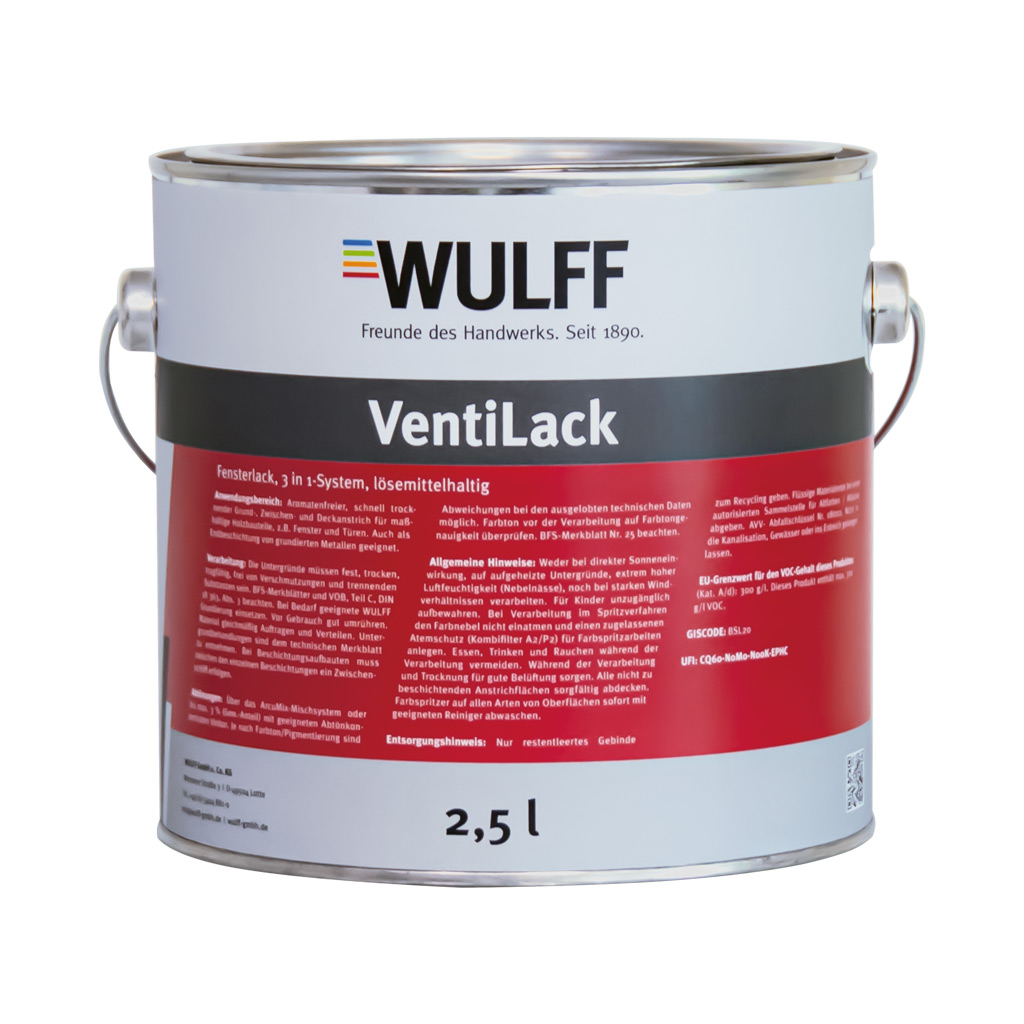 Arculux® VentiLack, Weiß, 2,5 l