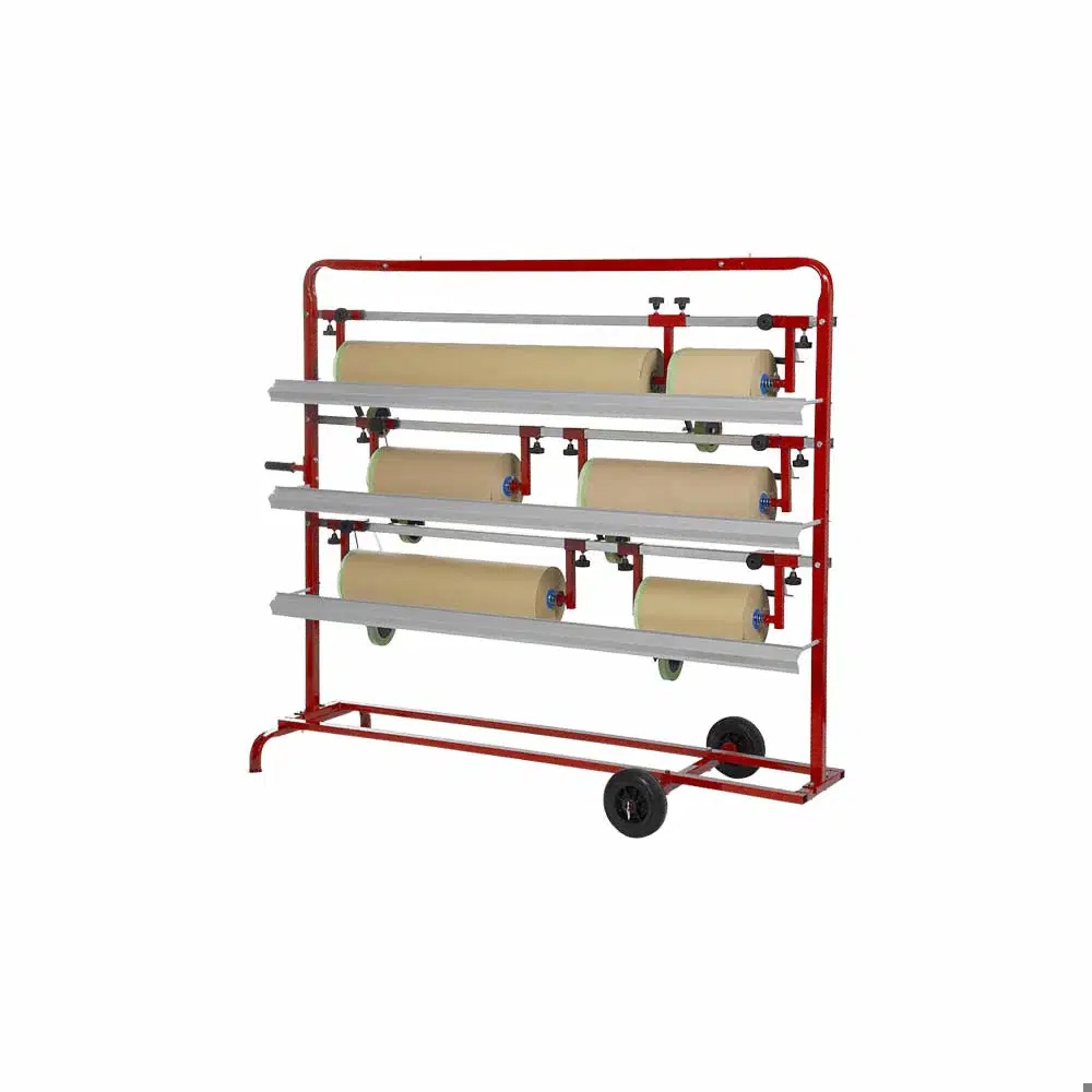 emm Papierabroller für 6 Rollen Abdeckpapier