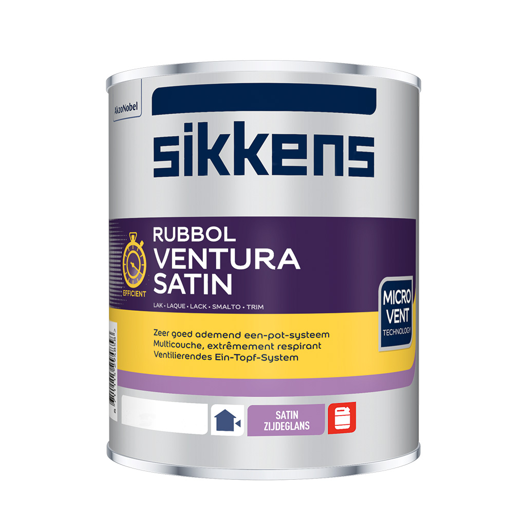 Sikkens Seidenglanzlack Rubbol Ventura Satin, Weiss, 500 ml