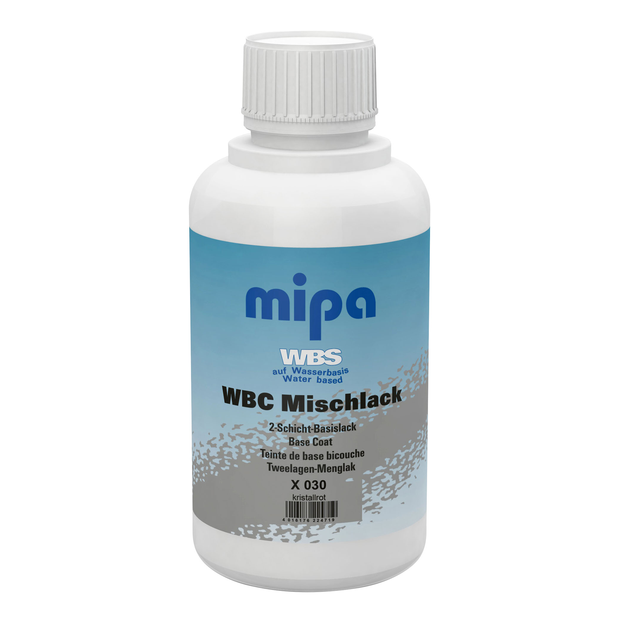 Mipa WBC Xirallic Mischlack X030, Kristallrot, 0,5 l