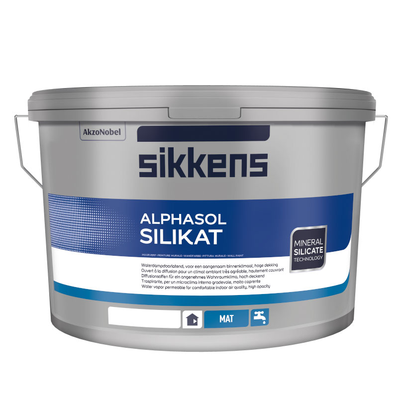 Sikkens Wandfarbe Alphasol Silikat, Weiss, 12,5 l