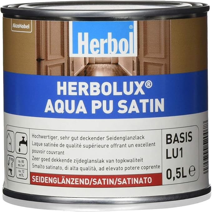 Herbol Seidenglanzlack Herbolux PU Satin, 500 ml