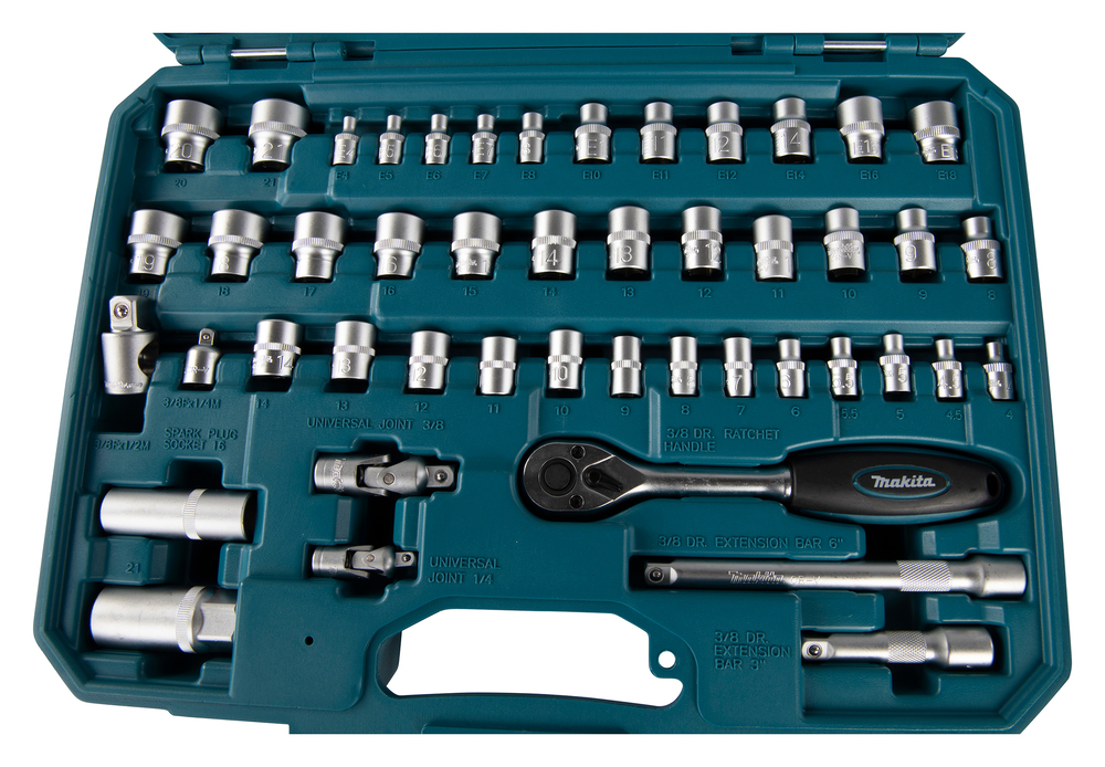 Makita Werkzeug-Set 120 teilig,