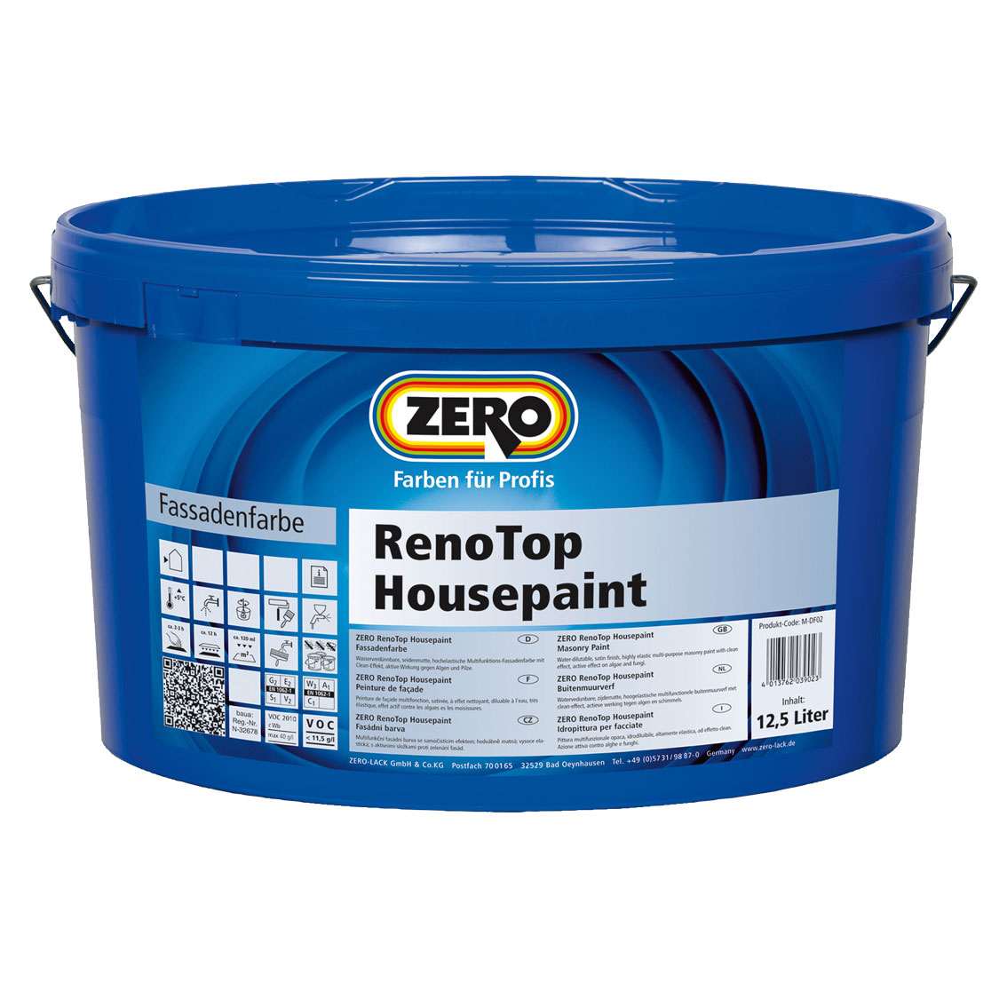 ZERO-LACK RenoTop Housepaint, Weiß