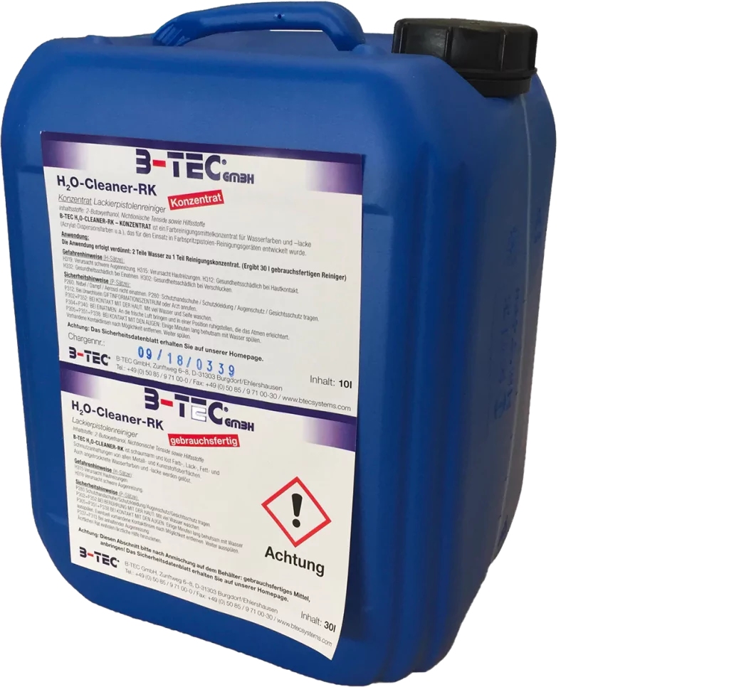 B-TEC H2O Wasserlackreiniger - RK
