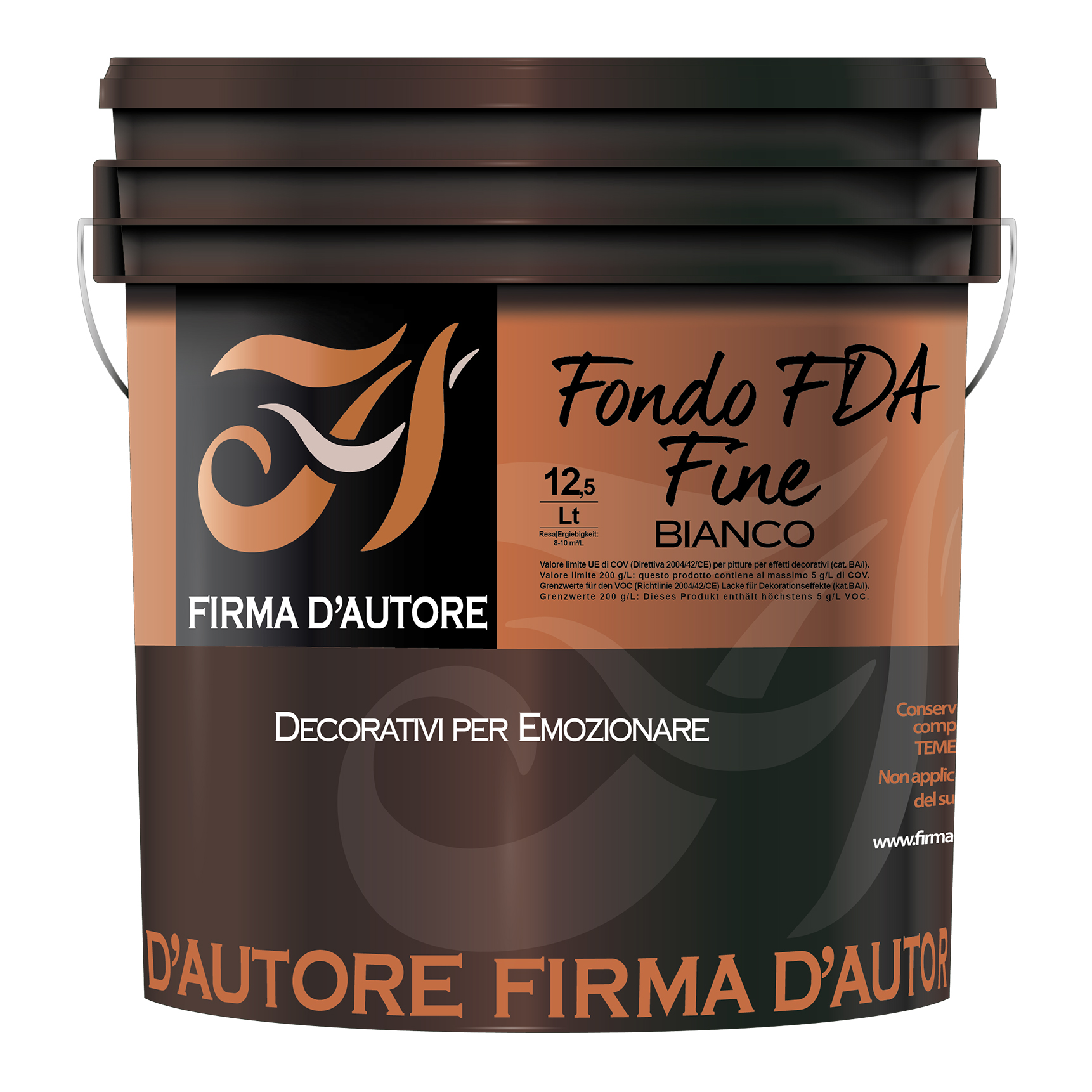 Firma D'Autore Feinquarz-Grundierung Fondo Fine, Weiß, 1 l