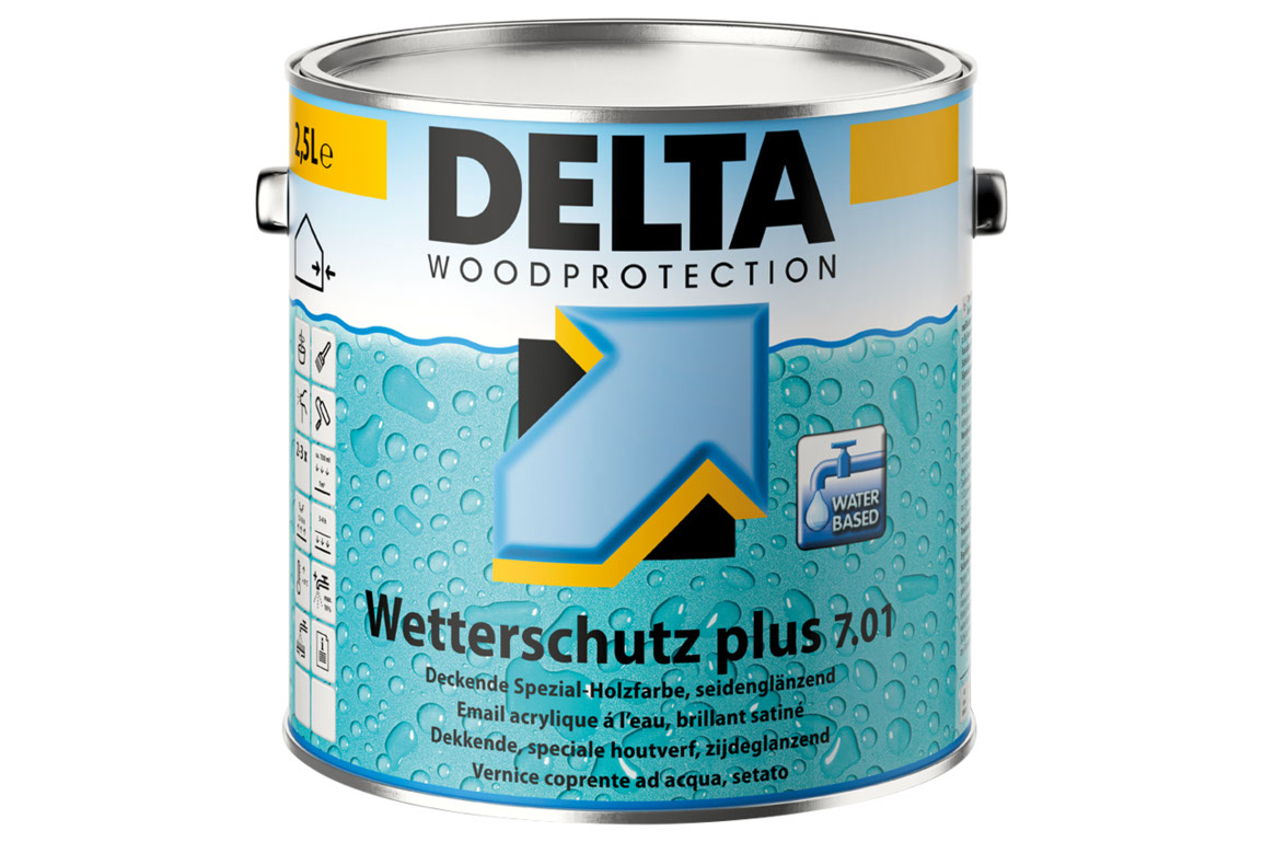 Delta Wetterschutz PLUS 7.01 B3, Transparent, 2,5 l