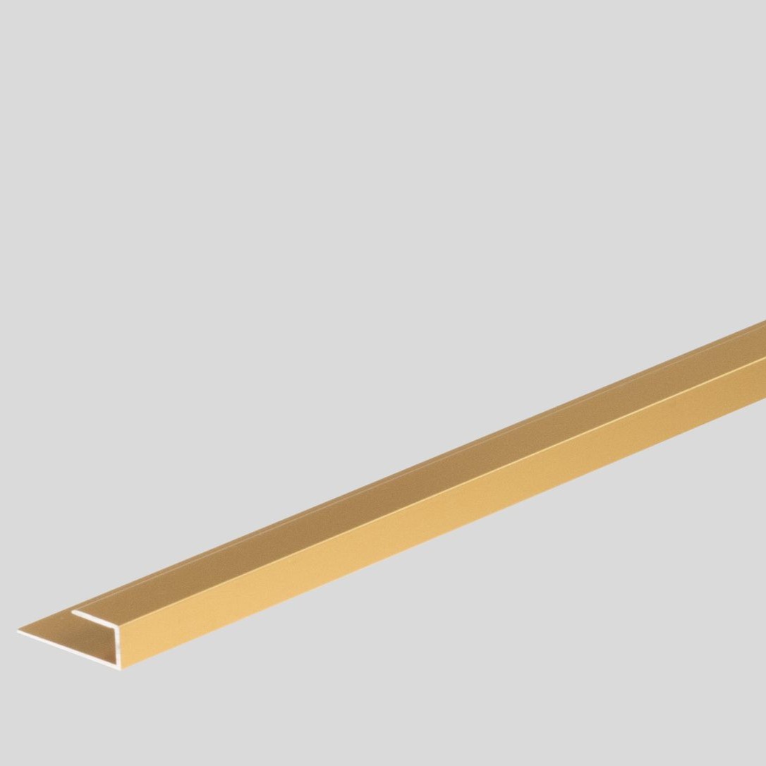 Repac Abschlussprofil Laminat, Gold, 8,3 mm x 100 cm