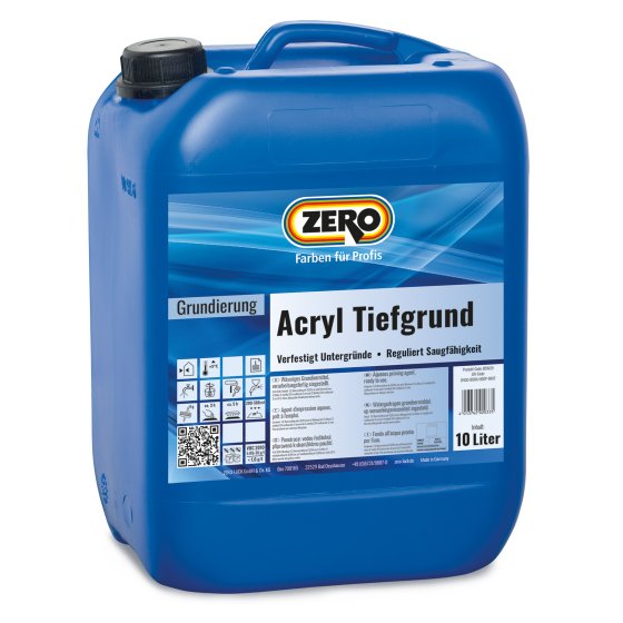 Zero Acryl Tiefgrund, 10 l