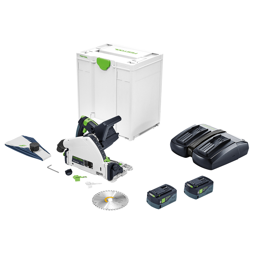Festool Akku-Tauchsäge TSC 55 5,0 KEBI-Plus/XL