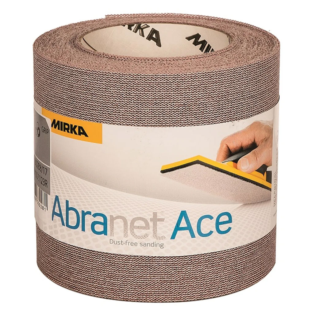 Mirka Abranet Ace Rolle, 115 mm x 10 m, Grip Gitternetz, P 1000