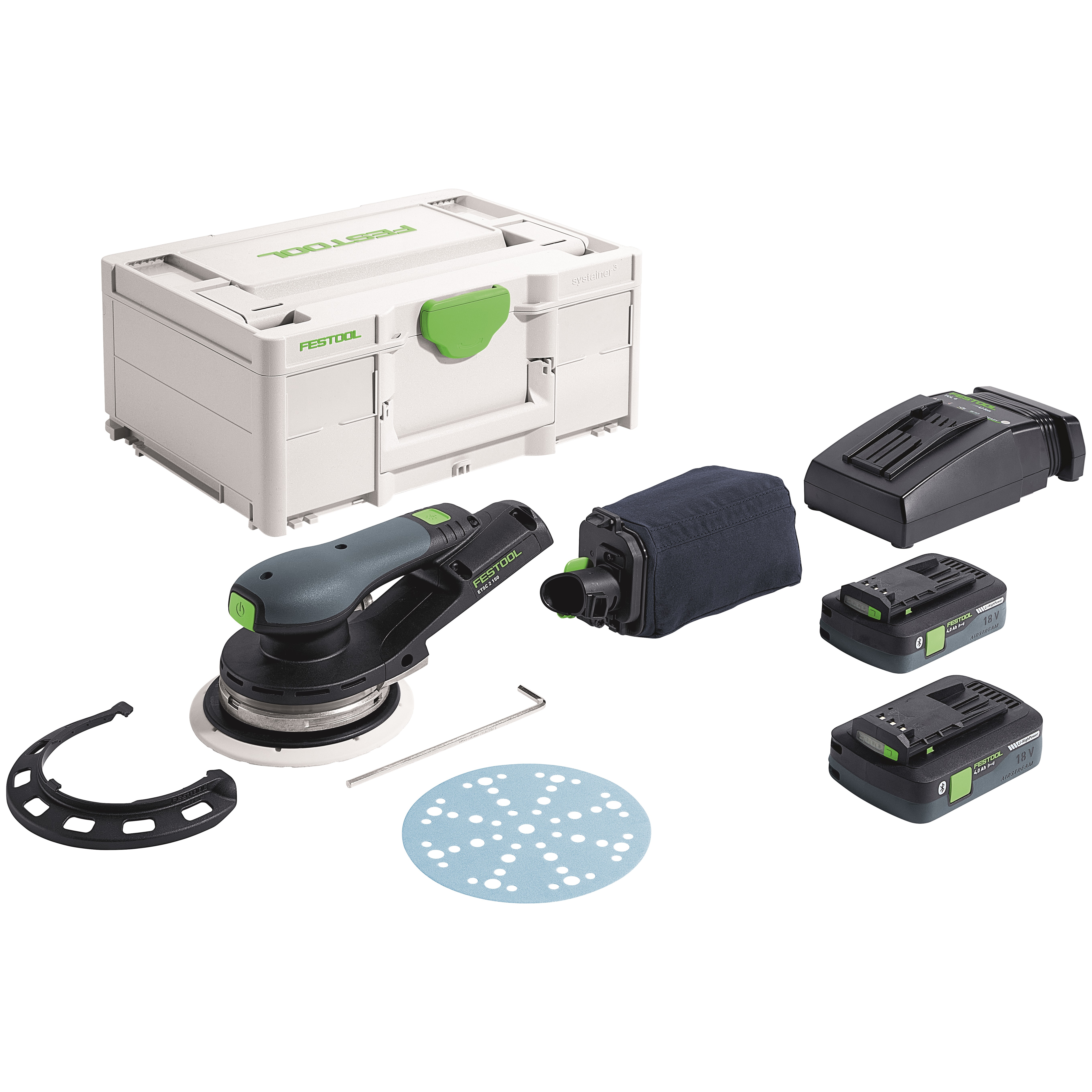 Festool Akku-Exzenterschleifer ETSC 2 150 4,0 I-Plus