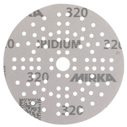 Mirka Iridium GRIP, Ø 150 mm, P 80, Multihole