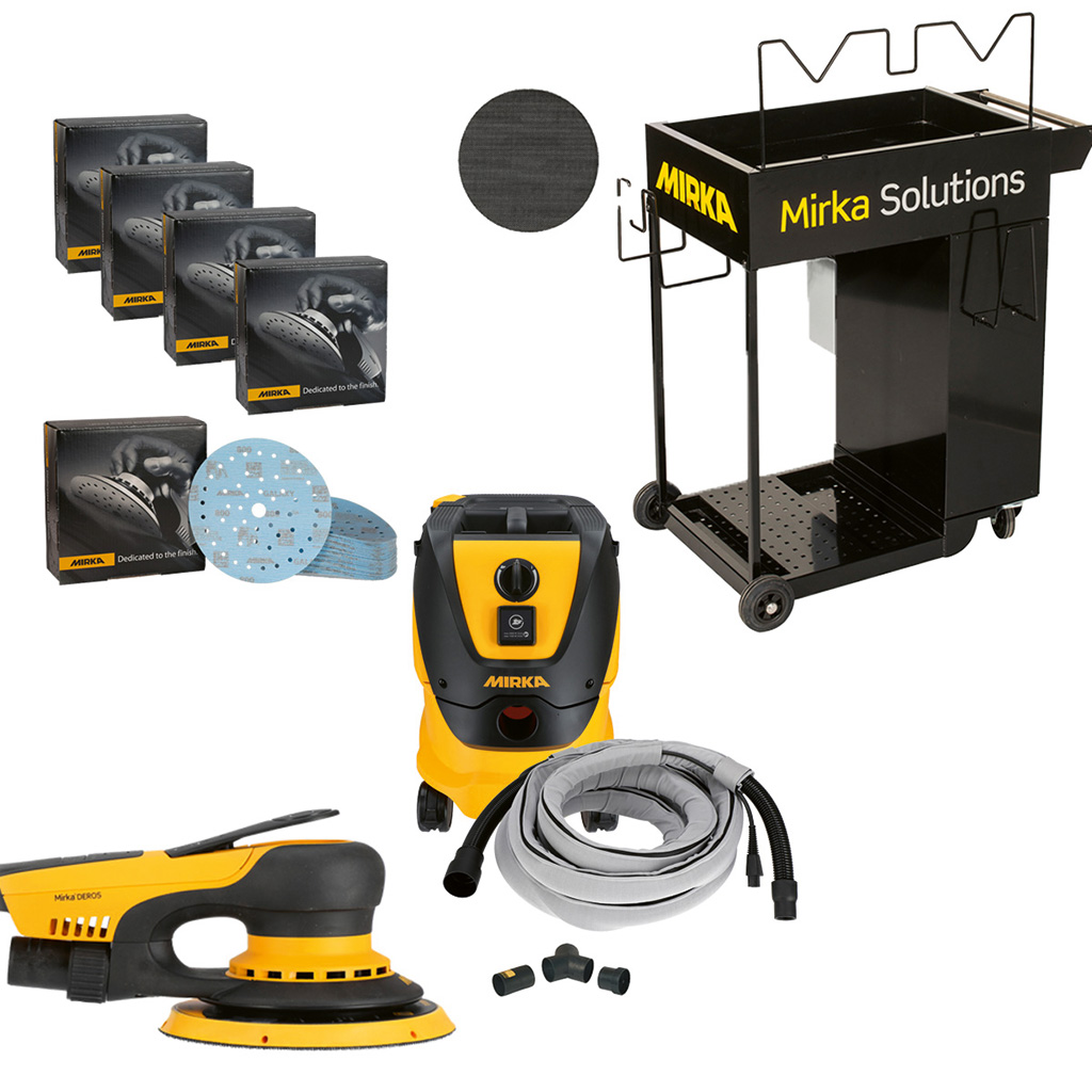 Mirka DEROS II-Set/ Galaxy, Sauger 1230 L PC+Tro