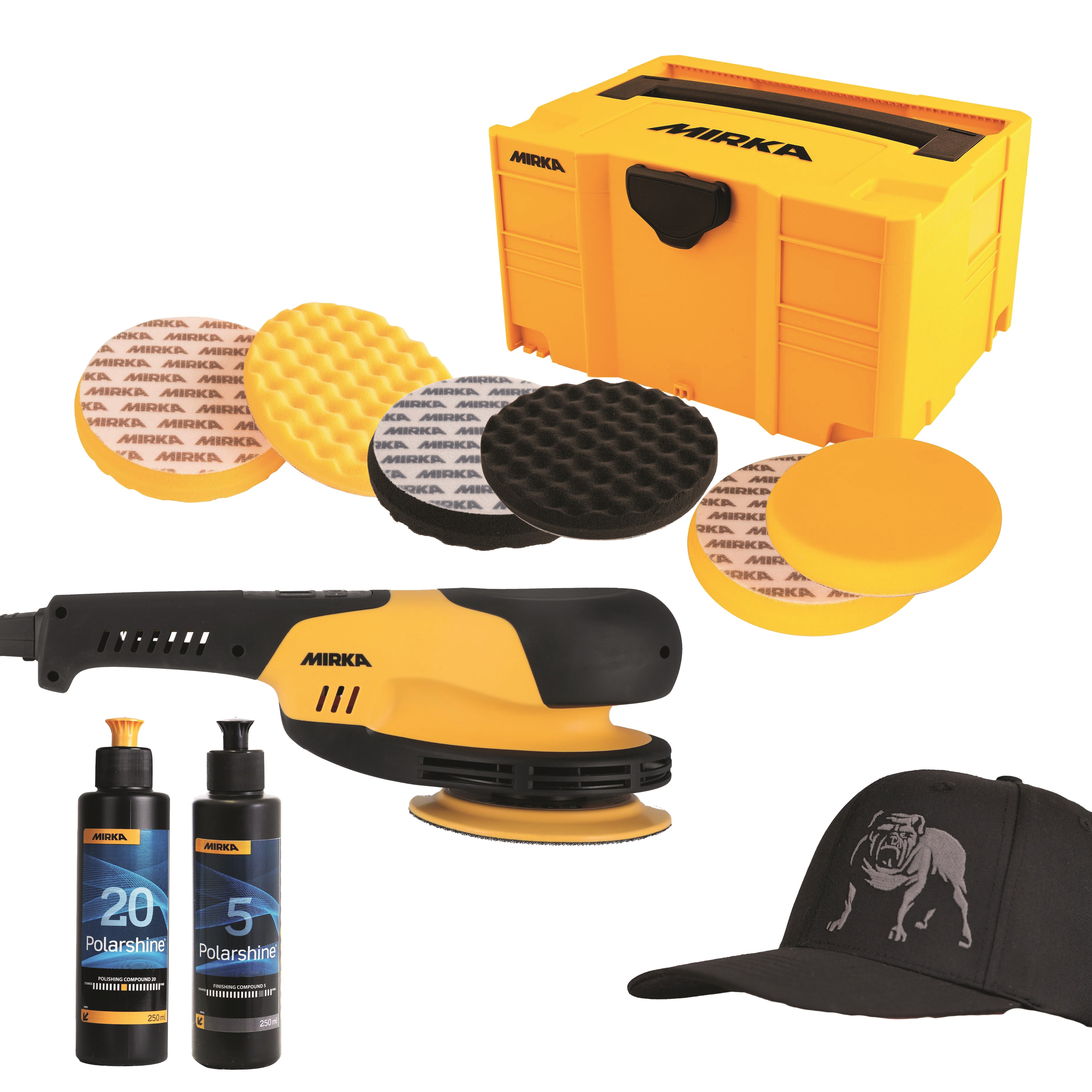 Mirka POLAROS-System Finish Kit