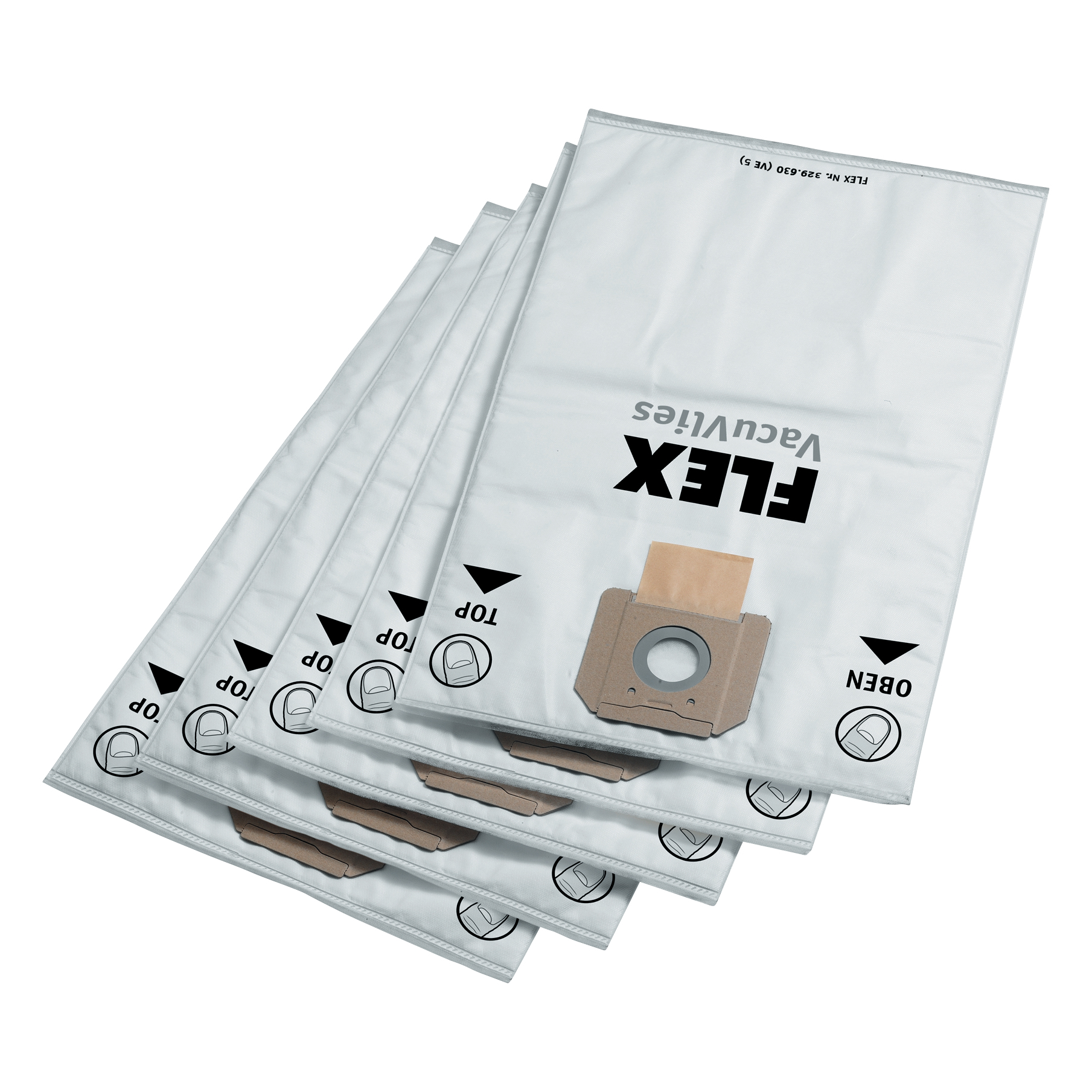 Flex Vlies-Filtersack, 5er Pack