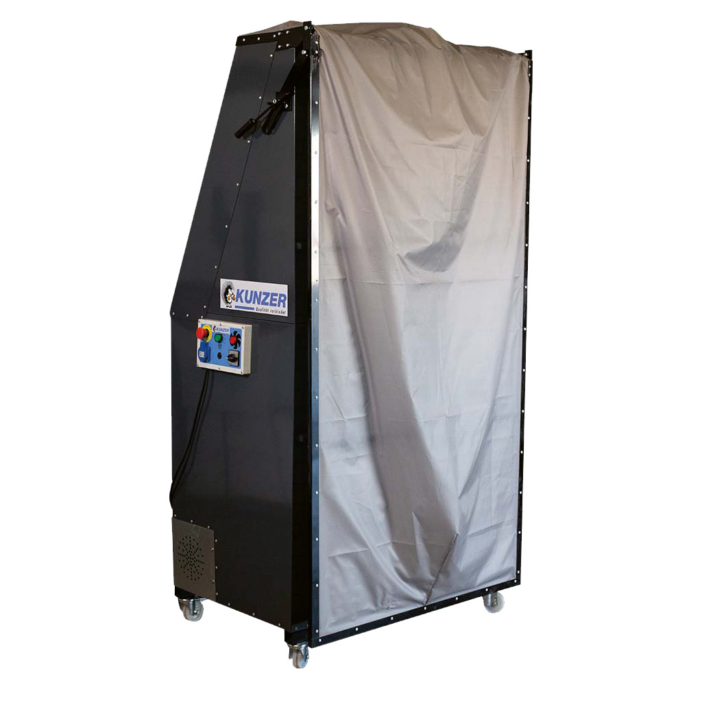 Kunzer Mobiles Absauggerät, 1 x 0,8 x 2 m