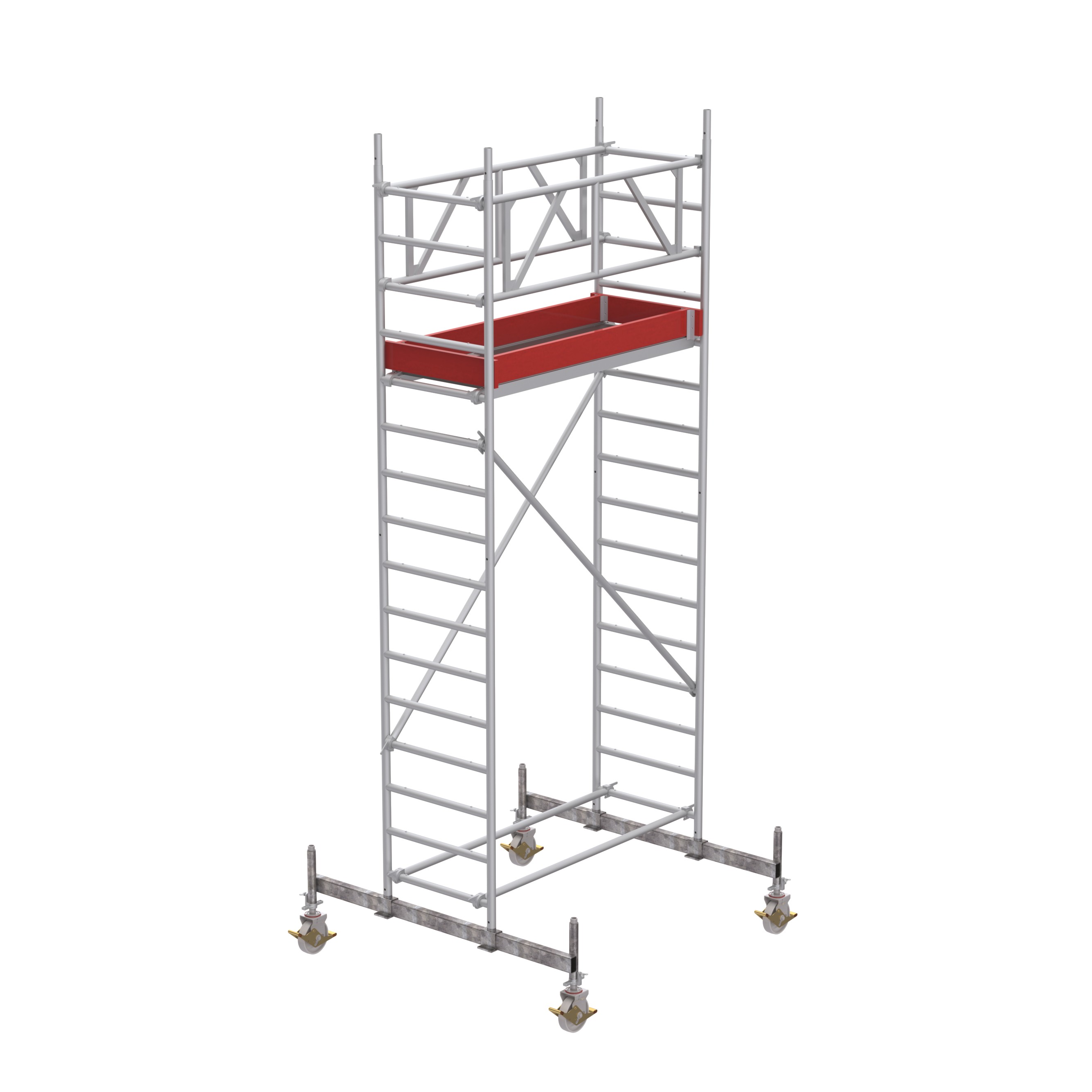 Euroline Fahrgerüst mit Fahrbalken, 4,30 m