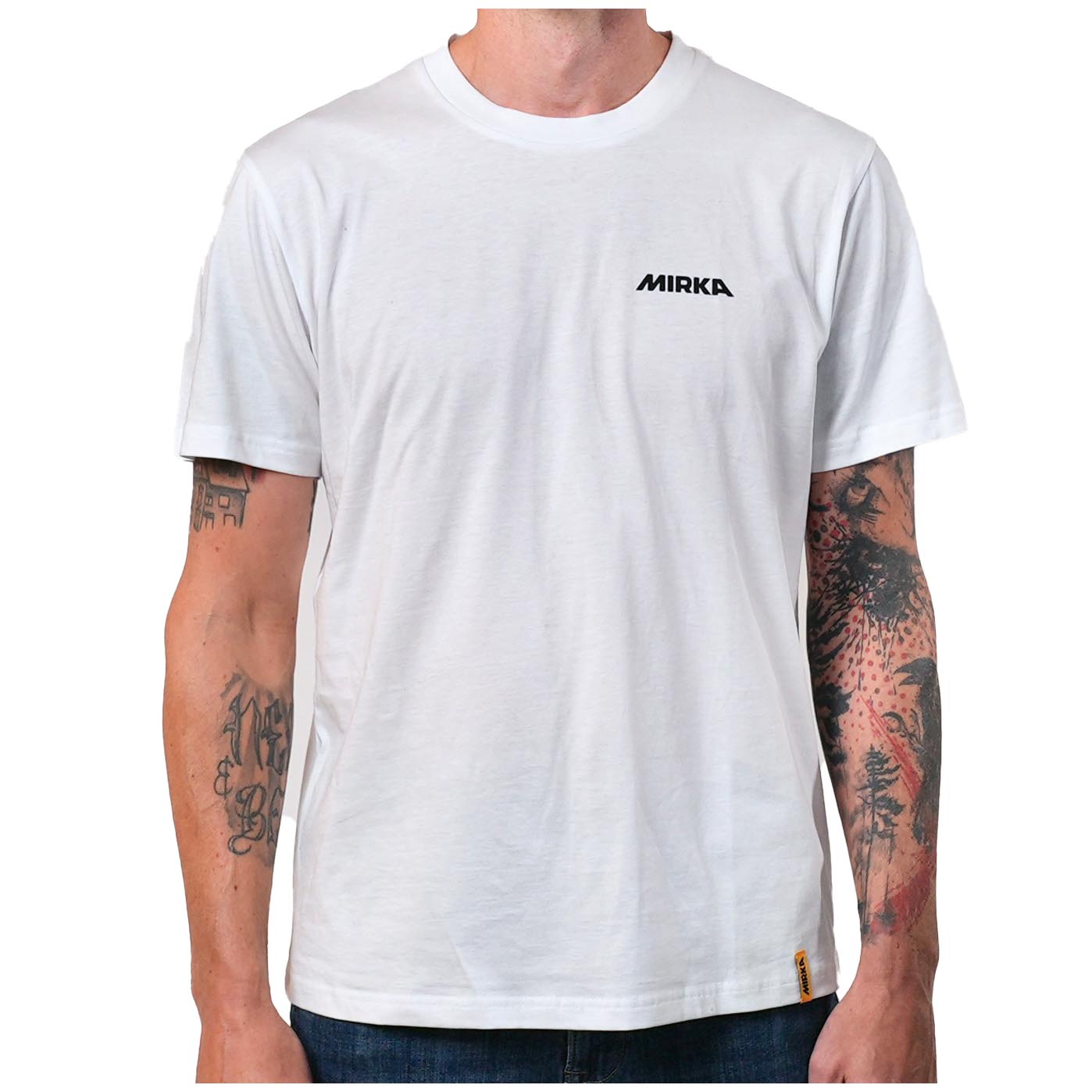 Mirka T-Shirt Bulldog, Weiß, Größe L