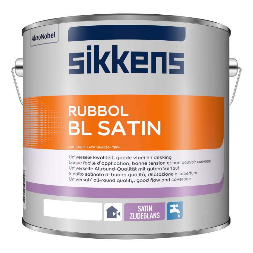 Sikkens Acryllack Rubbol BL Satin, 500 ml