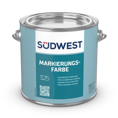 Südwest Markierungsfarbe, RAL 5017 Verkehrsblau, Matt, 2,5 l