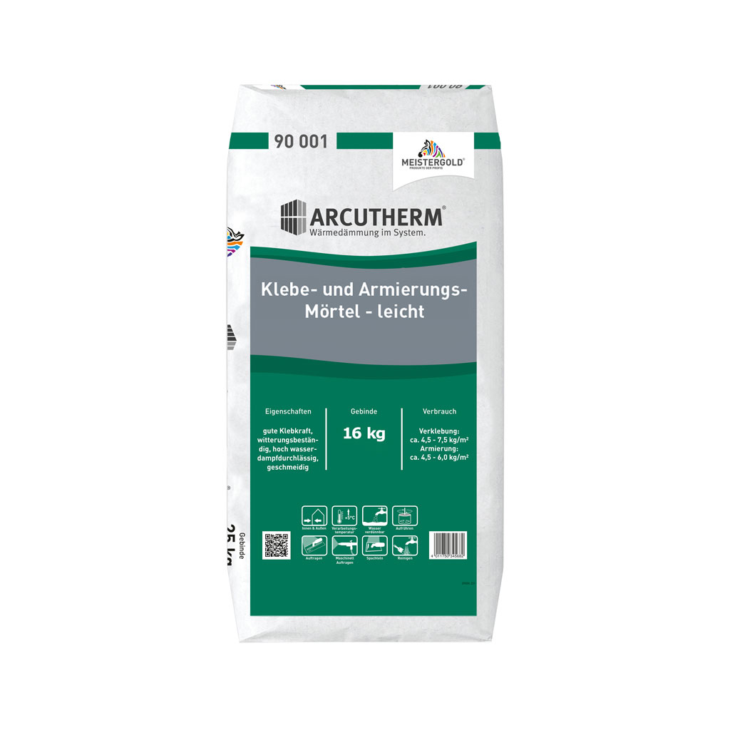 Arcutherm® Klebe- und ArmierungsMörtel, Leicht, 16 kg