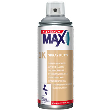 Kwasny SprayMax 1K Spritzspachtel, Grau, 400 ml