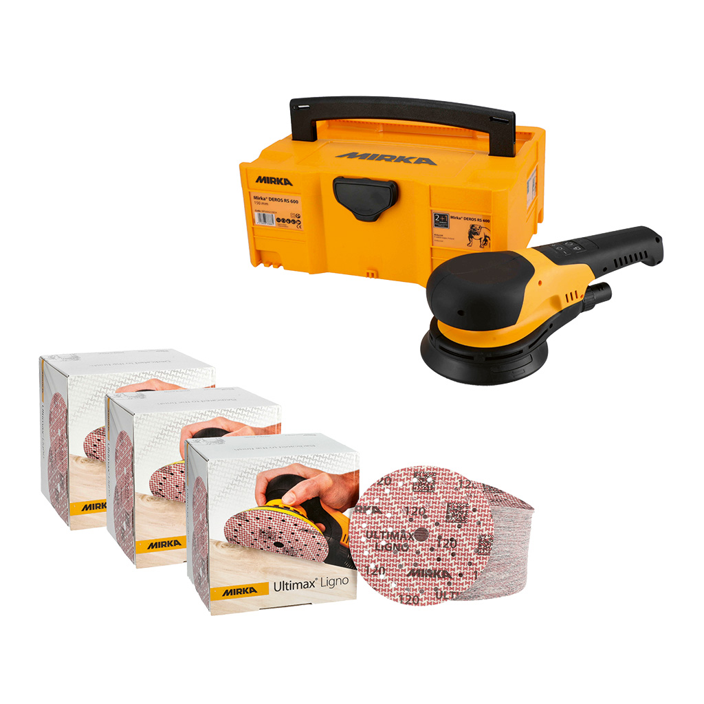 Mirka Exzenterschleifer Deros RS 600 System UL, Ø 150 mm